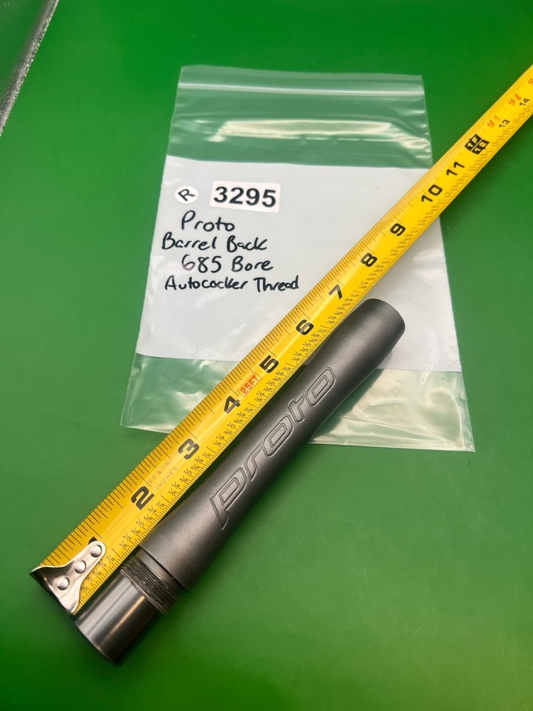 Proto Paintball Barrel Back 685 Bore Autococker Thread