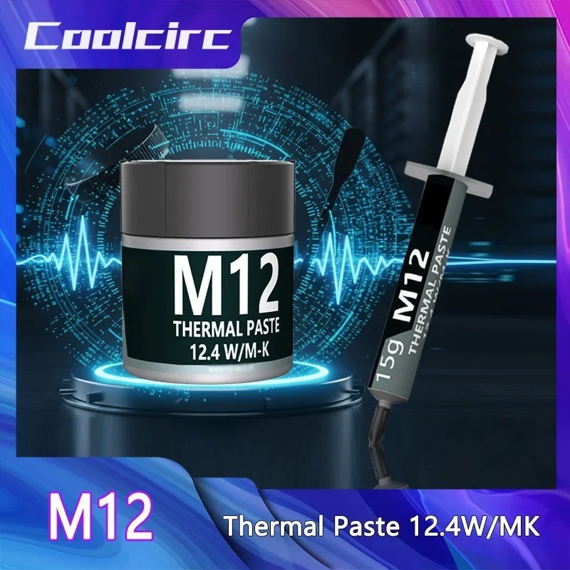 Cool Thermal Paste Silicone Grease 12.4W/MK with Scraper for PC CPU GPU