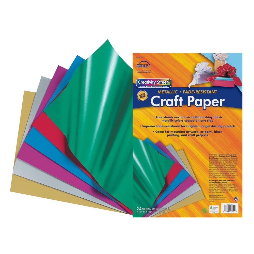 Creativity Street Metallic Craft Paper