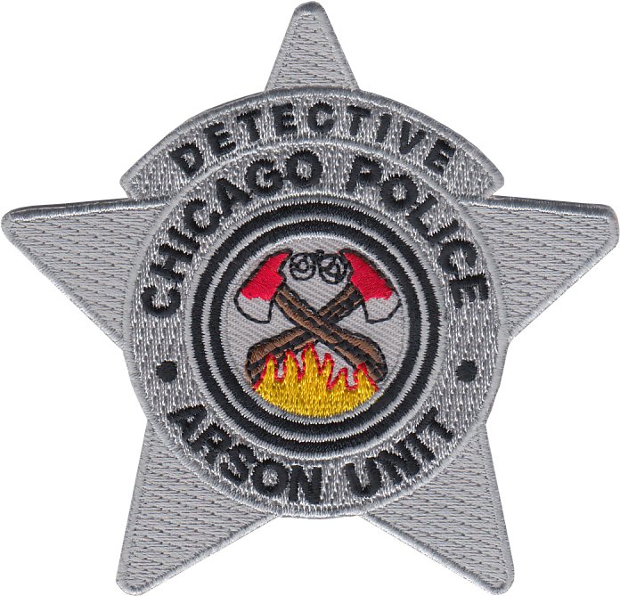 CHICAGO POLICE STAR PATCH: Arson Unit