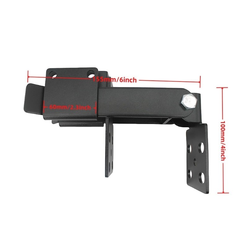 Heavy Duty Gate For 1.375in Chain Link Fence Frame Secure Design