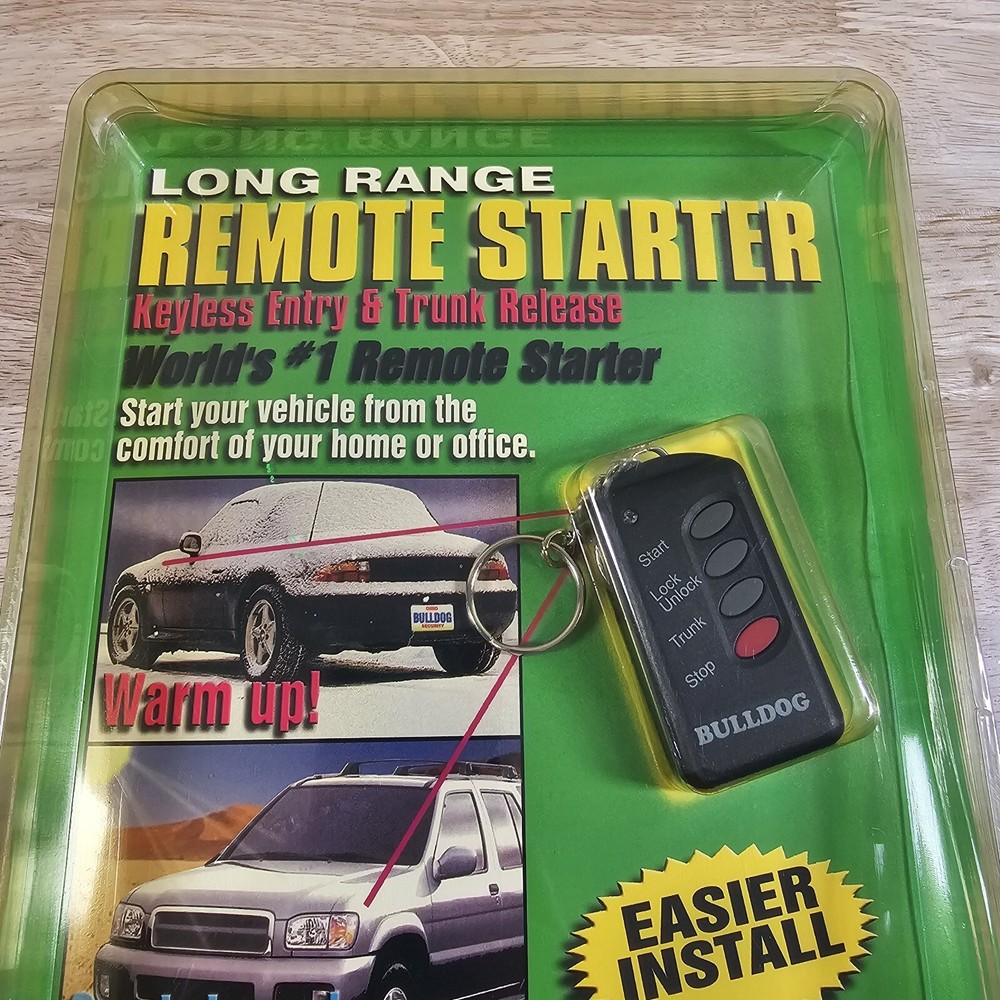 Bulldog Security Long Range Remote Starter System Model RS 114