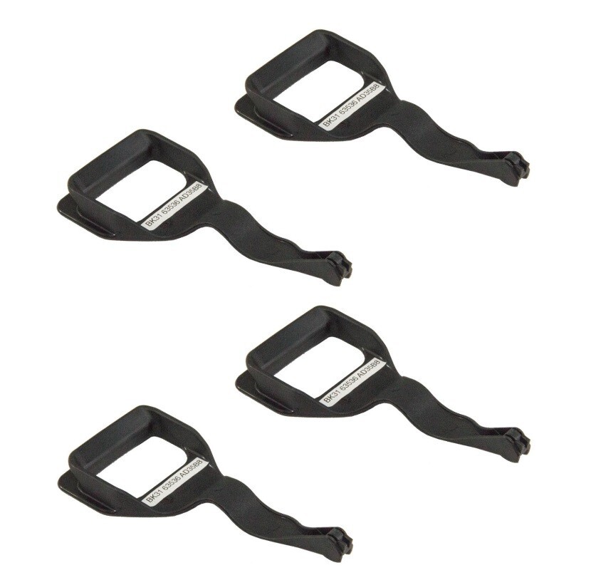 15 thru 20 Ford Transit Wagon Seat Frame Anchor Release Pull Strap Handle Set