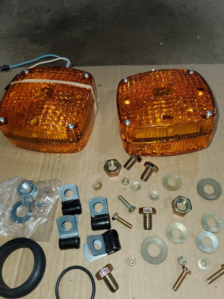 Square Light Kit Amber Lens