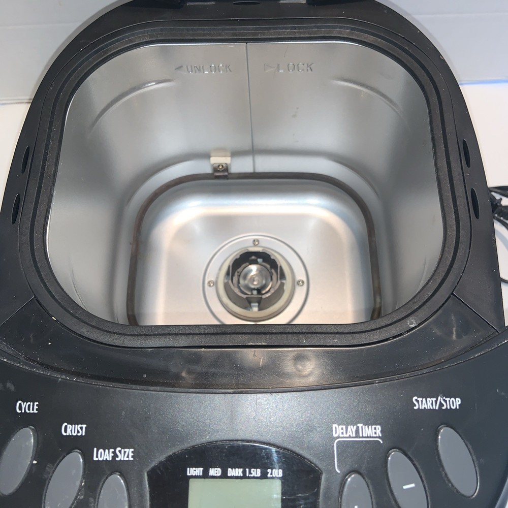 Hamilton Beach Black Digital Programmable 12 Settings Bread Maker Machine 29882