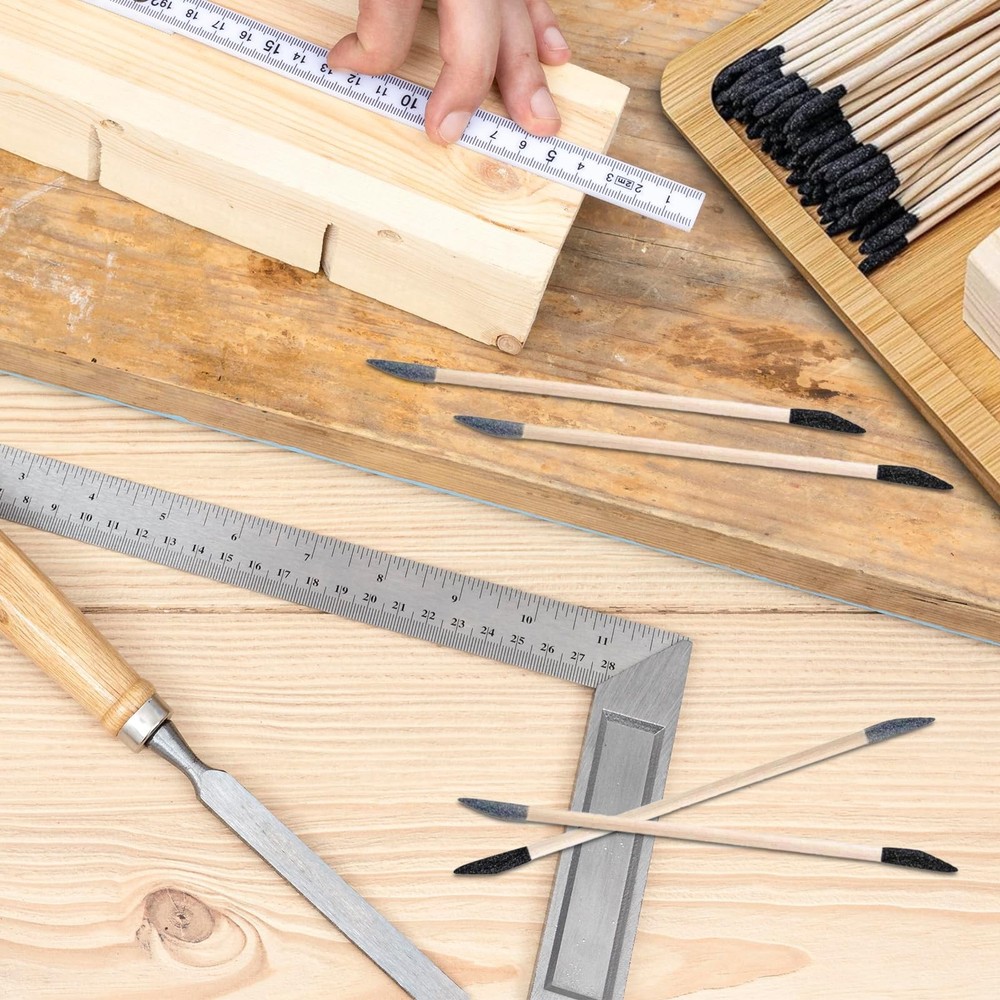 Sanding Sticks 30 Pcs, Double-Ended Sanding Tools for Wood Plastic Models,