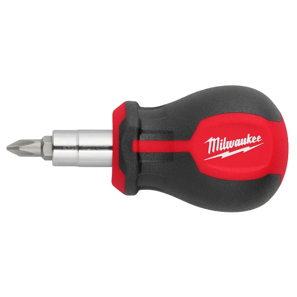 Milwaukee Tool 6-IN-1 Stubby Multi-Bit Screwdriver