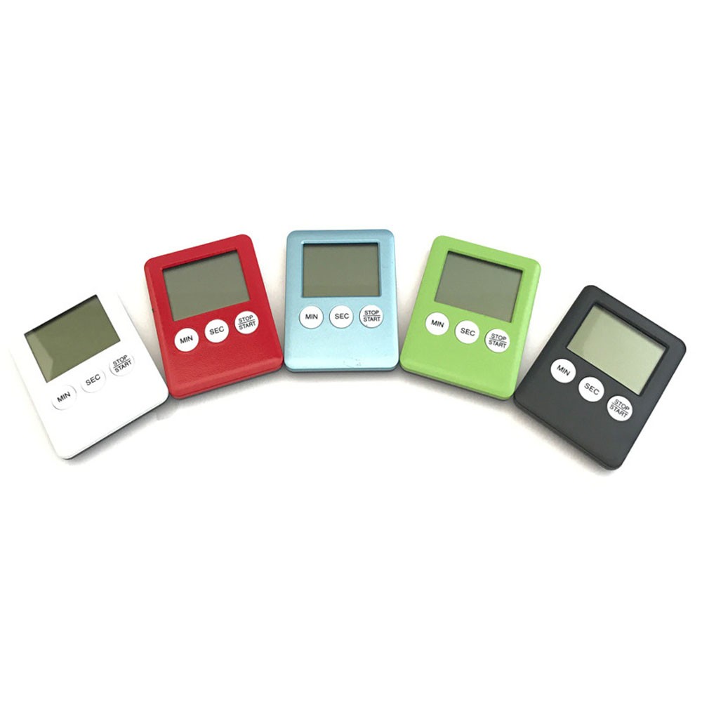 Digital LCD Kitchen Count Timer Count-Down/Up Clock Alarm Magnetic Reminder