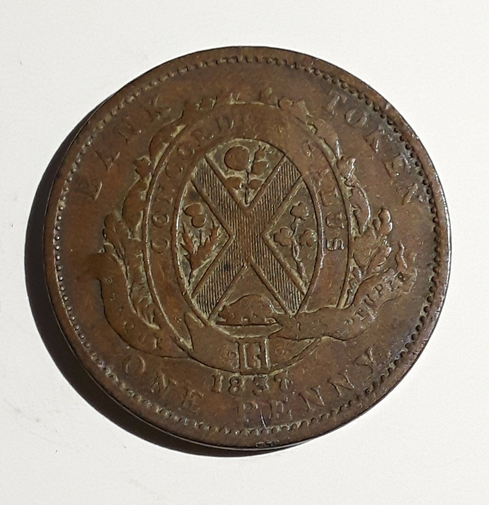 Lower Canada Penny Bank Token