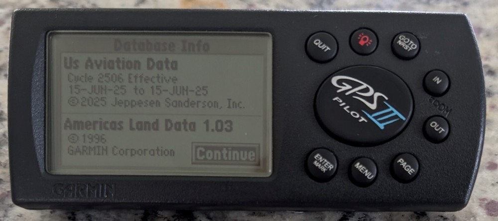 Garmin GPSMAP 195 295 & III Pilot Current 2025 Database Update Service