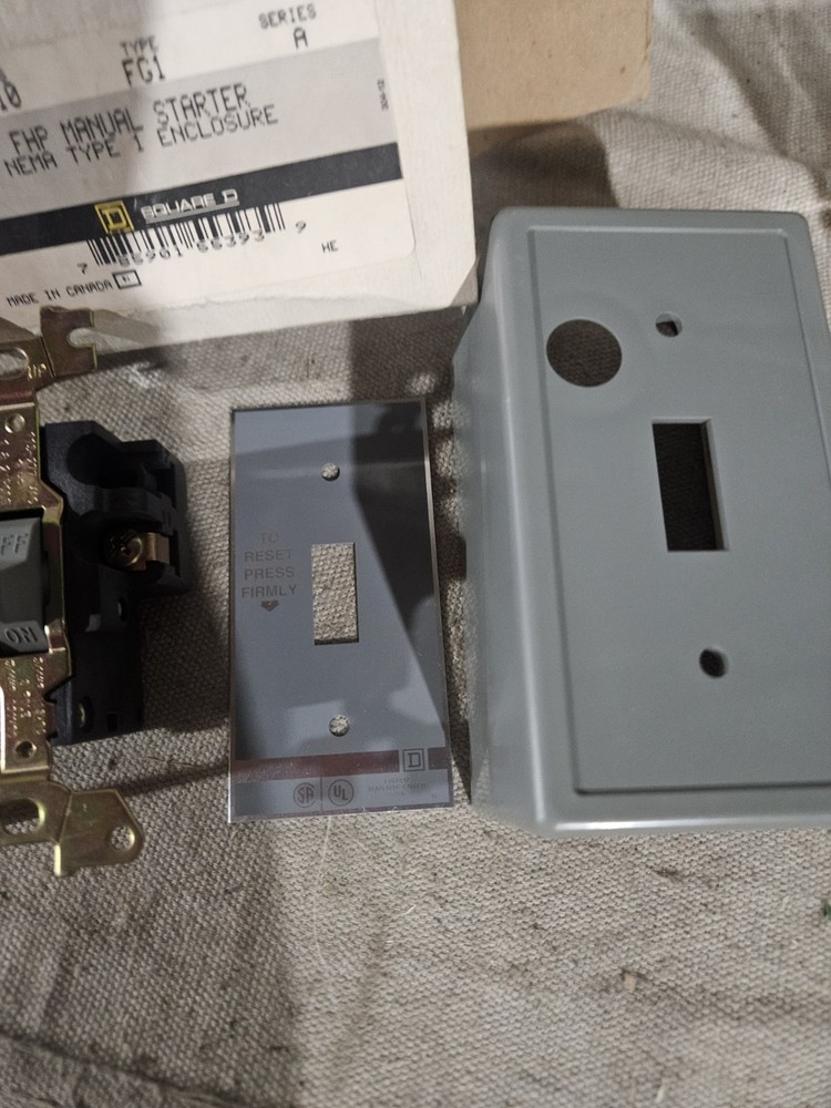 Square D 2510FG1 Manual Starter