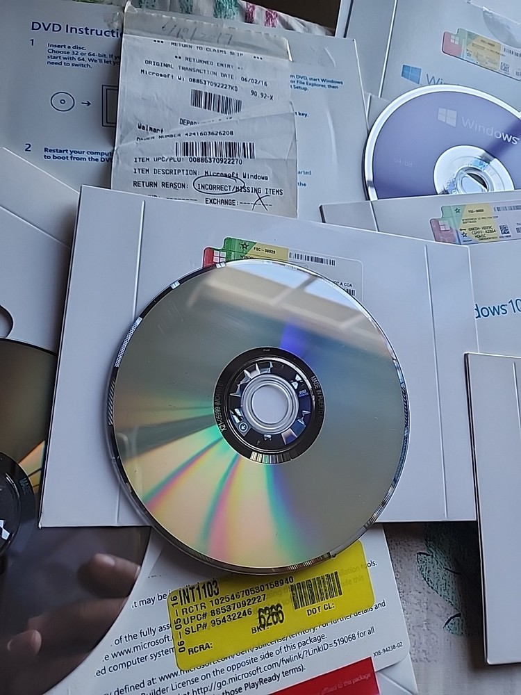 Microsoft Windows 10 Pro 64 Bit