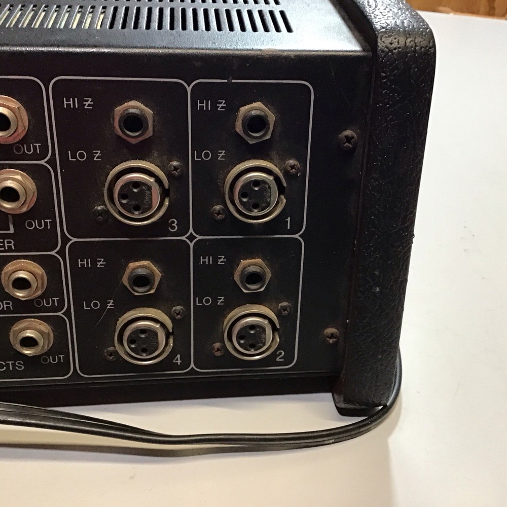 Sunn SR-4100 Sound Reinforcement Mixer Amp Untested