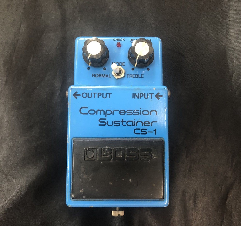 Boss / CS-1 Compression Sustainer Compressor serial number 10,000!