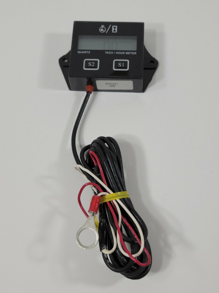Tach Hour Meter PT1411 DH - Untested