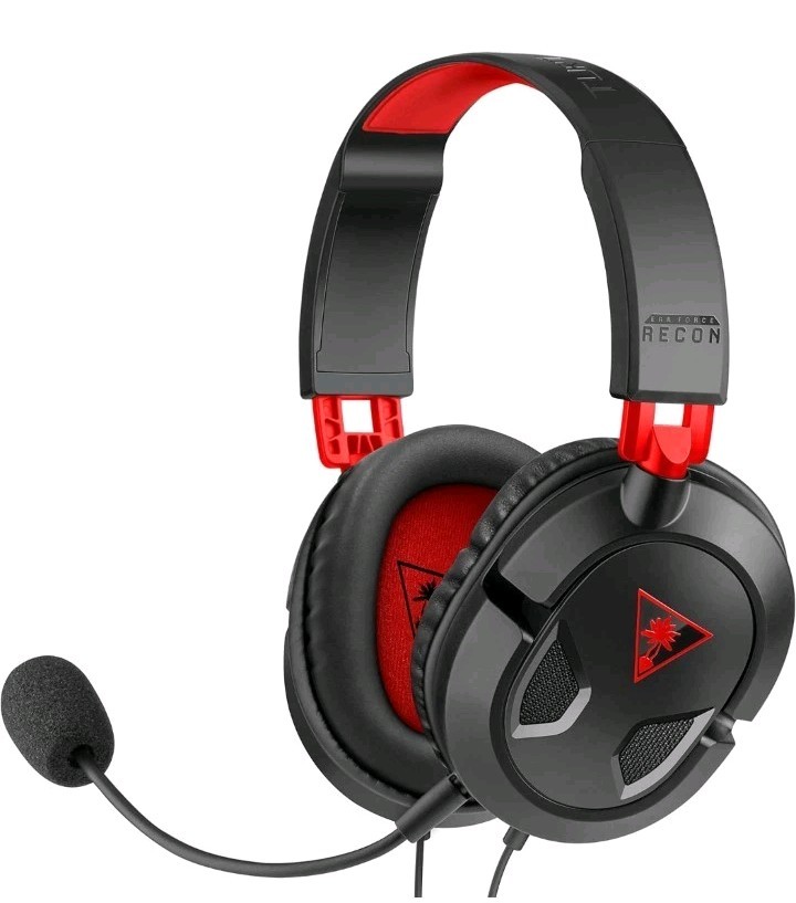Turtle Beach Recon 50 Headset - Black/Red