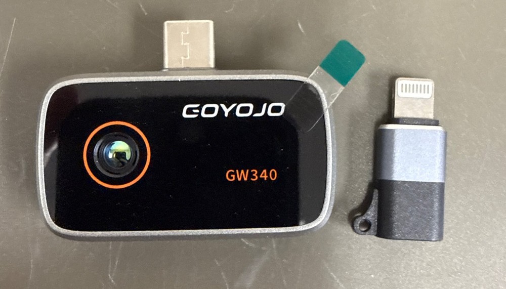 Thermal Imaging Camera for USB-C iPhone/Android/Tablet/pad, Thermal Camera 192x1