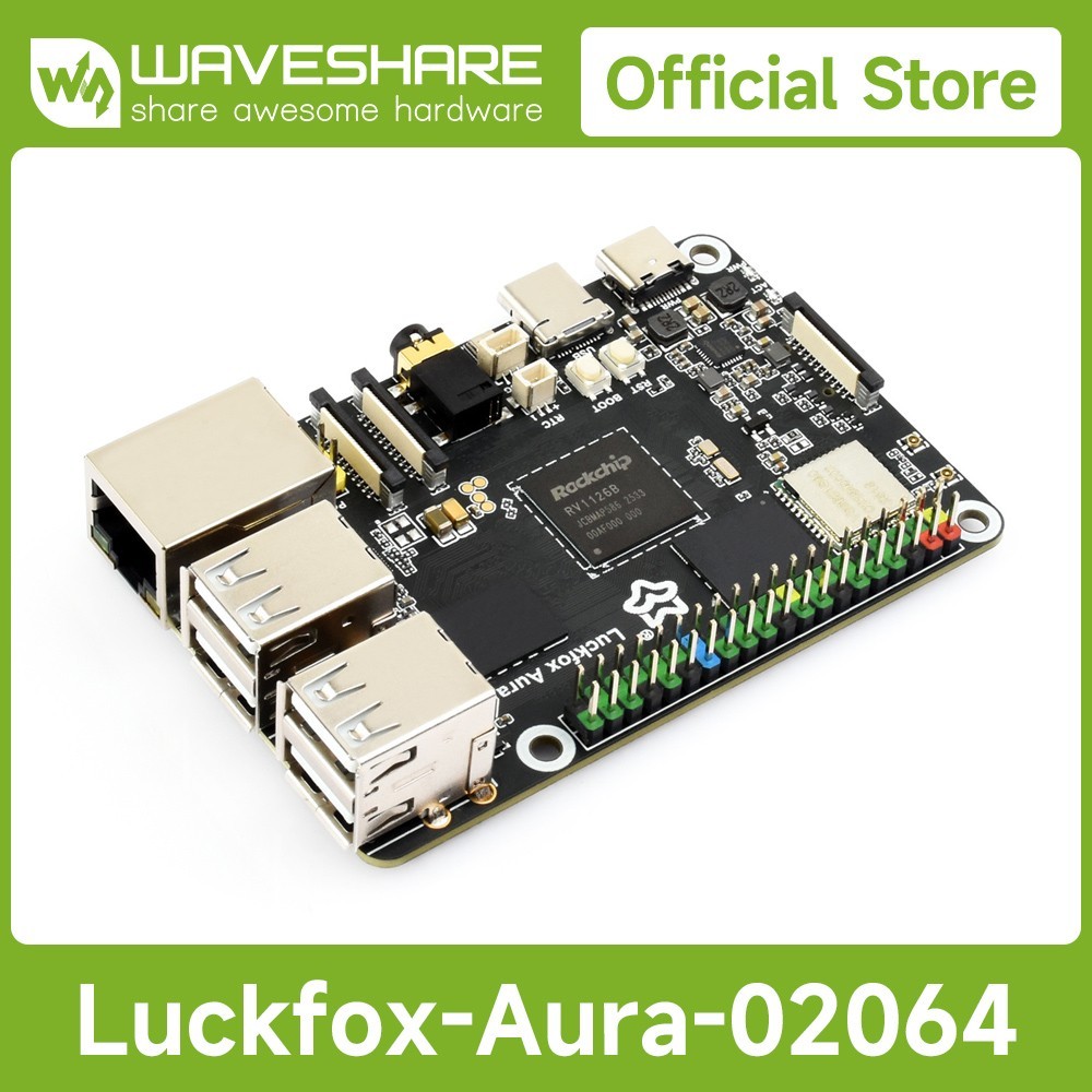 Luckfox Aura High-Performance Linux Development Board Rockchip RV1126B Quad-Core