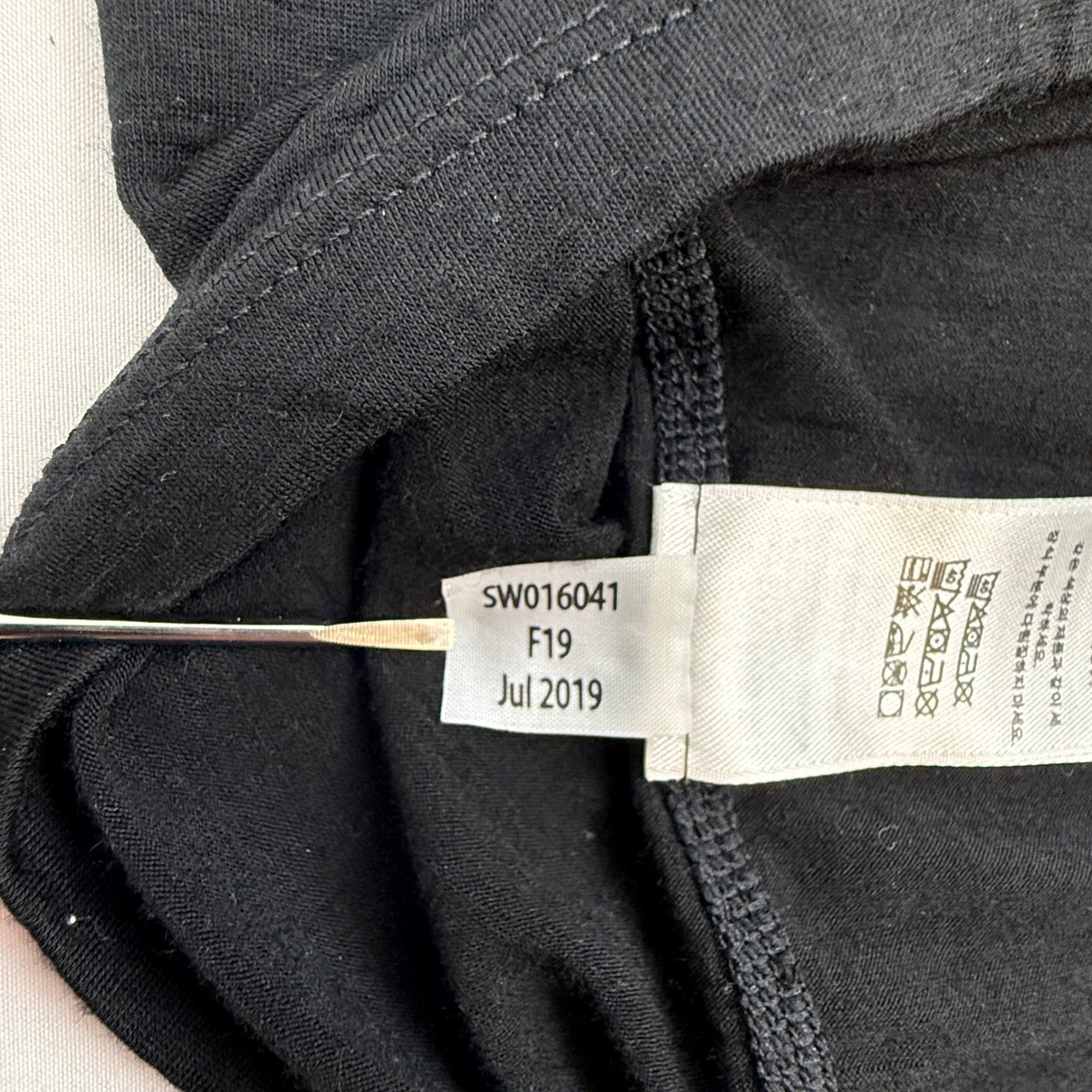 Smartwool Merino 150 Mens T Shirt Black Short Sleeve Crew Neck Size M