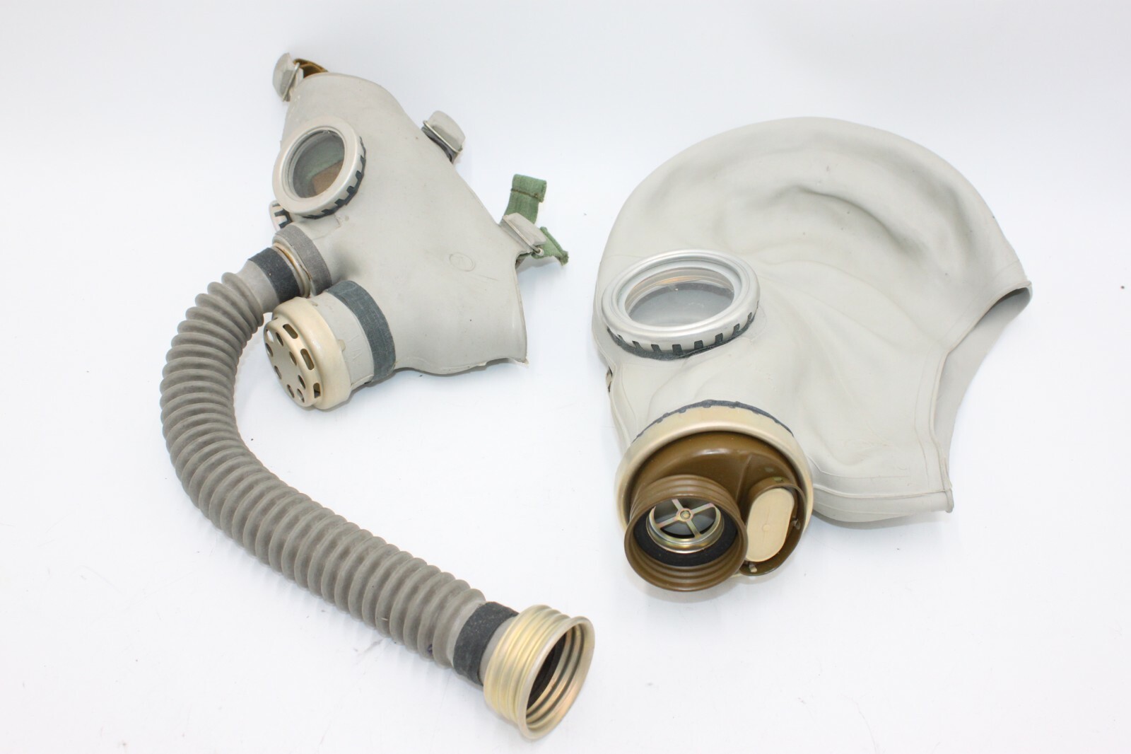 Youth/Child Soviet Russian USSR Military Gas Mask Soviet PDF-7 GP5 Gray 40mm Gos