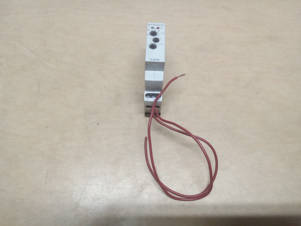 MACROMATIC TE-8816U Time Delay Relay