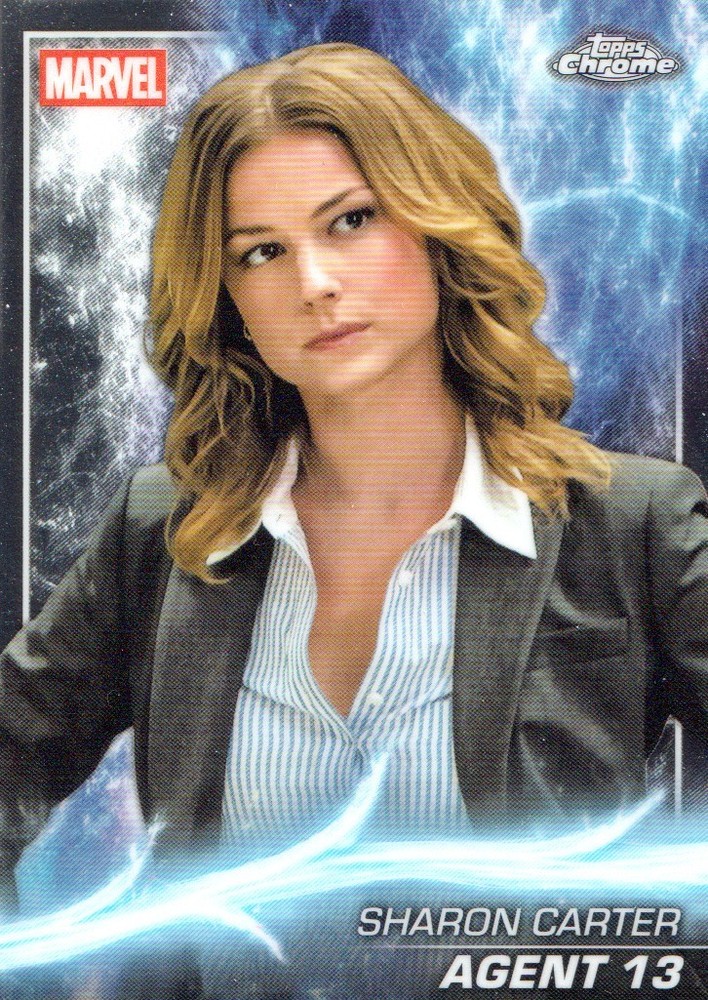 2025 Topps Chrome Marvel Studios #39 Agent 13 - NM-MT