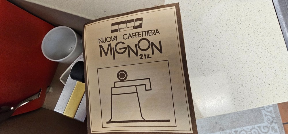 antique stovetop espresso maker