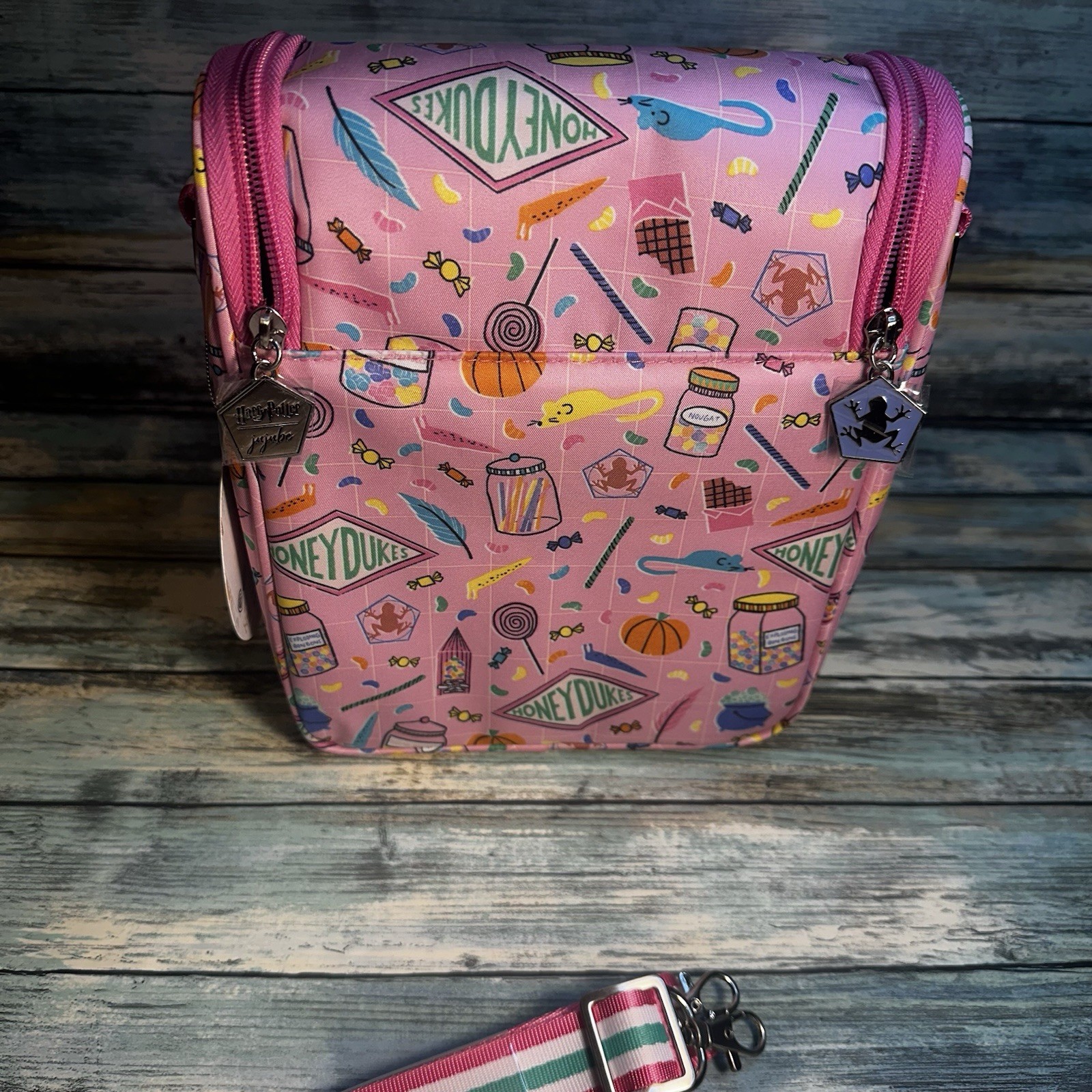 NEW Harry Potter JuJuBe ‘Be Cool’ Honeydukes Insulated Cooler Bag• Retired Rare