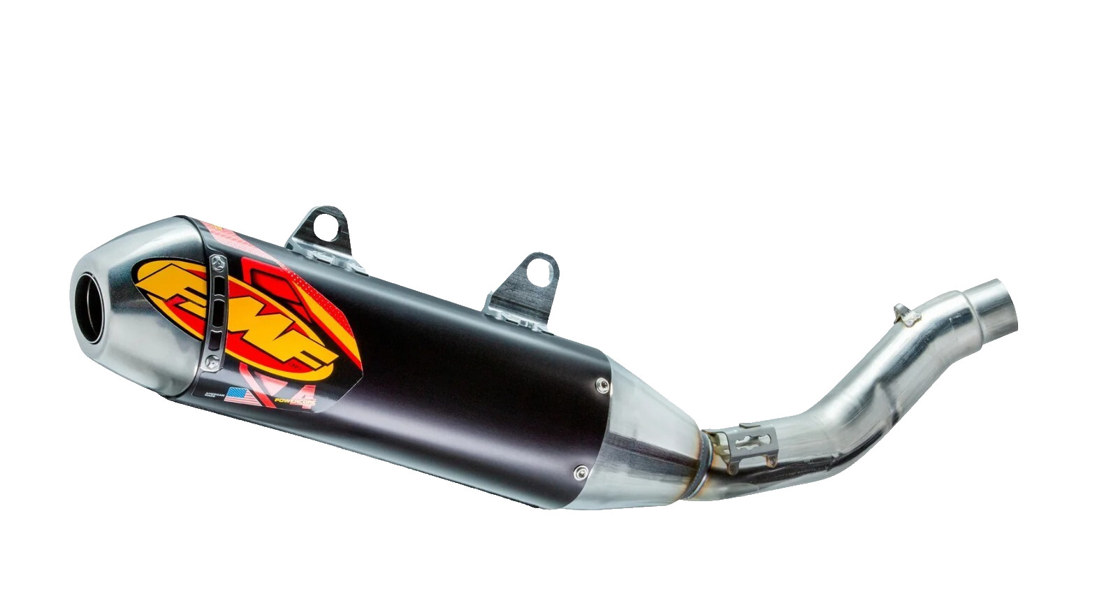 FMF PowerCore4 Slip-On Exhaust Pipe Gun Metal Honda CRF450R 2021-2026 - 041600