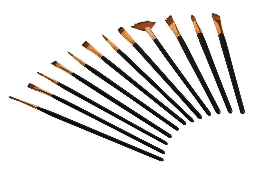 PERFORMANCE TOOL W228 12PC TOUCHUP BRUSH KIT