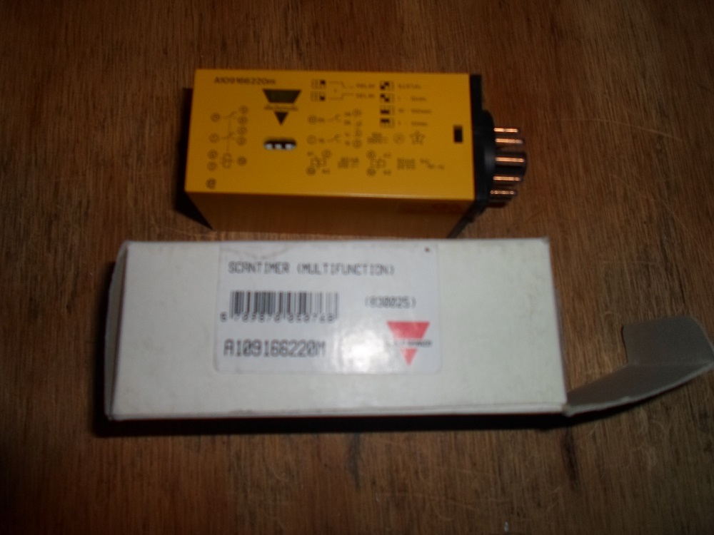 CARLO GAVAZZI A109166220M MULTI FUNCTION TIMER (NEW IN BOX)