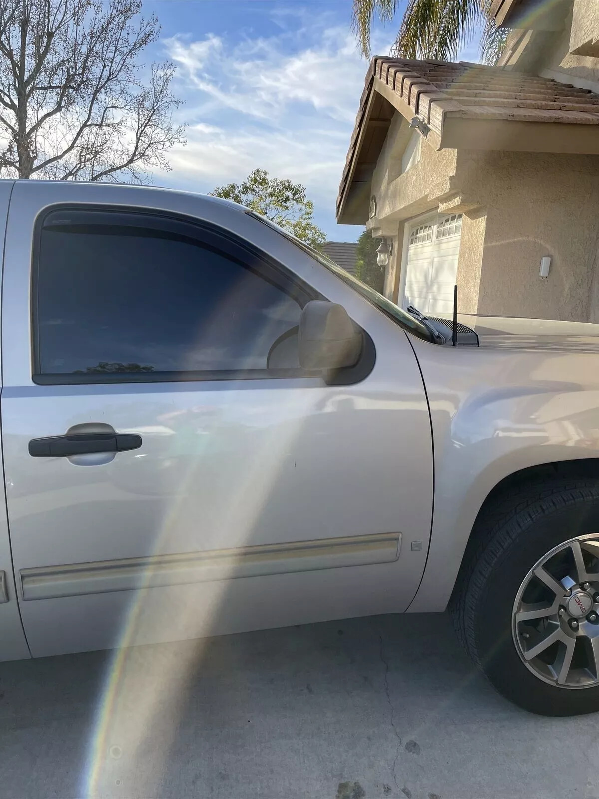 7" Short Black Rubber Antenna Mast Radio AM/FM for Chevrolet Silverado 2006-2025