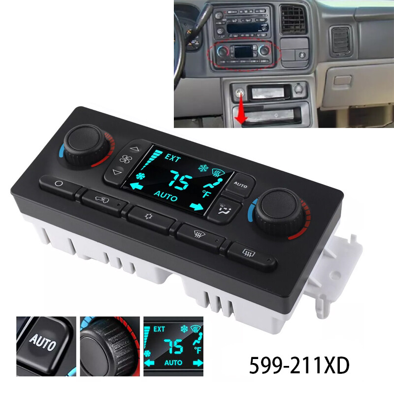 599-211XD Heater ClimateControl AC Module Panel for Chevy GMC Hummer Replacement