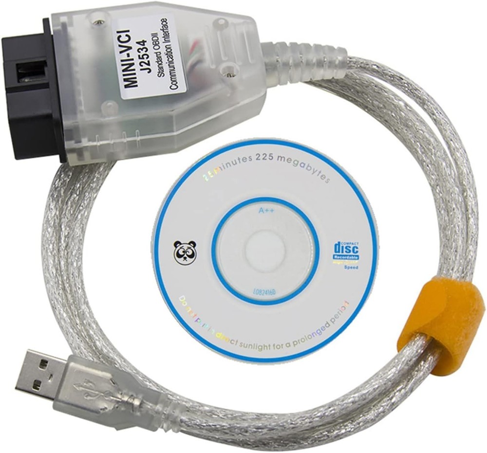 Mini Vci J2534 Cable Standard Obd2 Communication Interface for TIS Techstream...