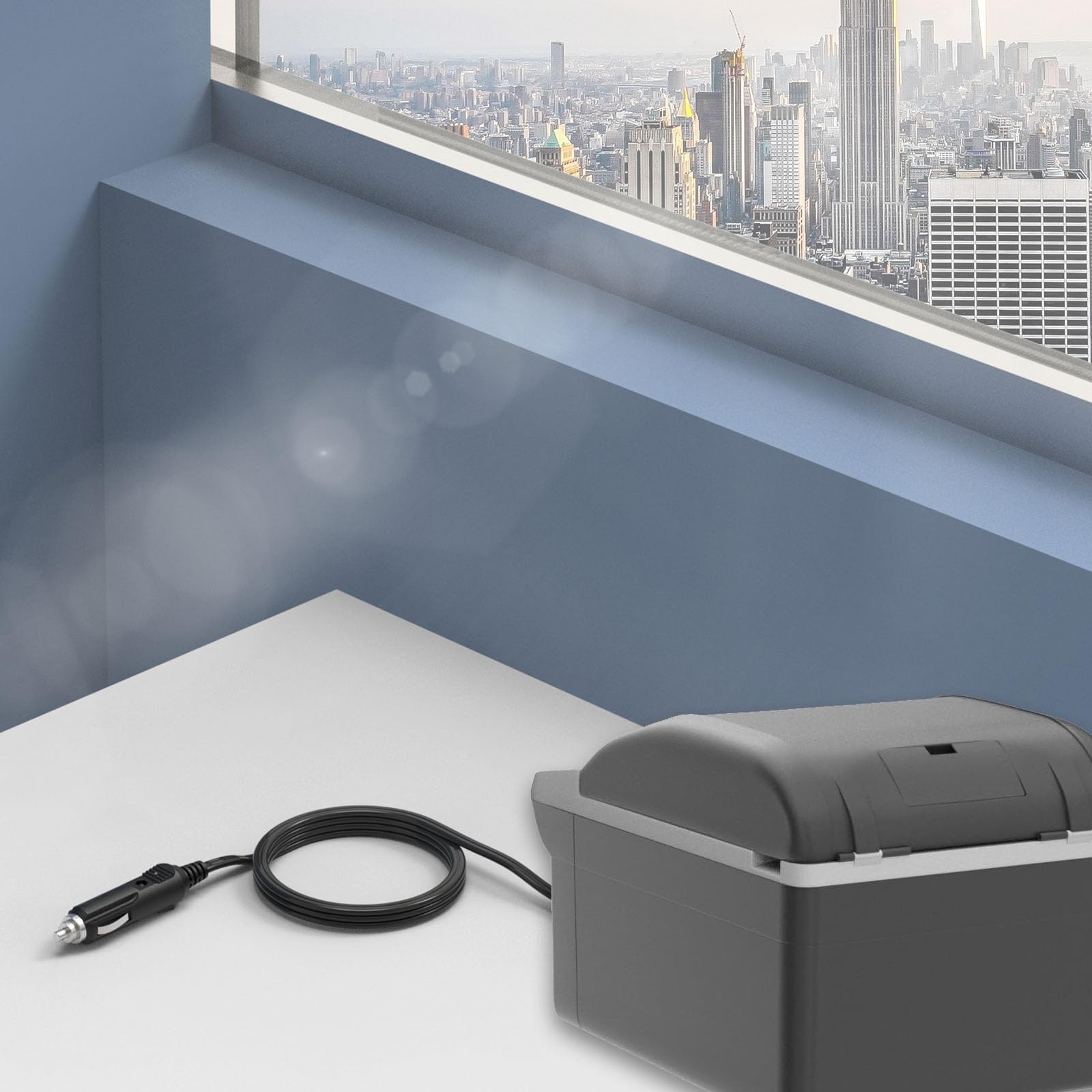 12V Portable Car Refrigerator DC Power Cord Fridge Freezer Cooler Charger for Bo