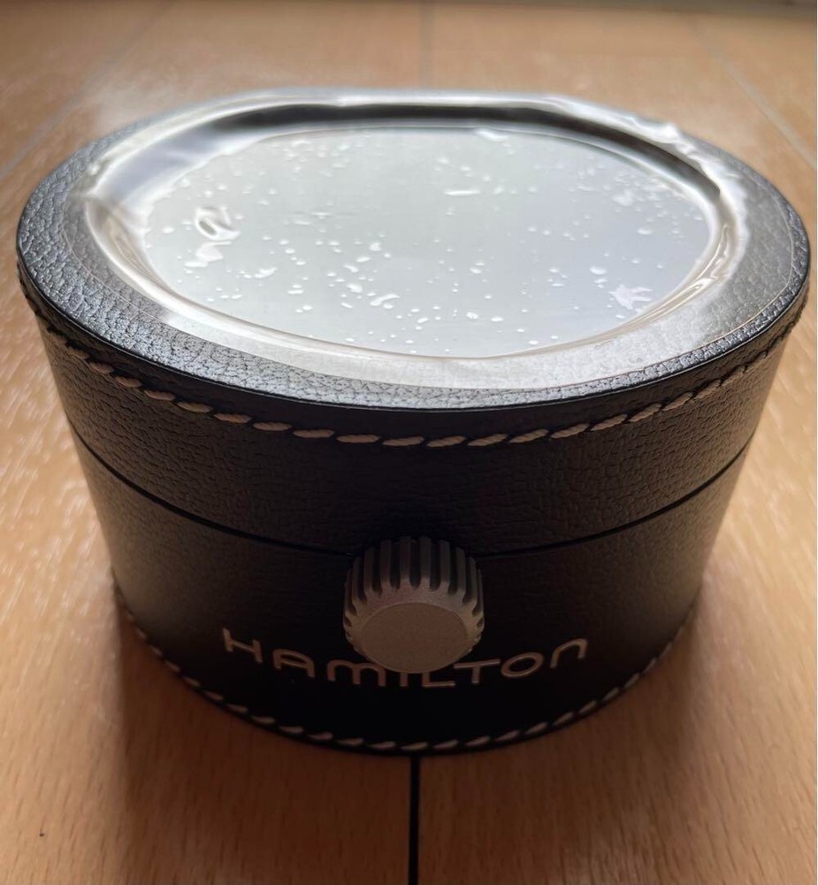 Hamilton watch case box empty box used