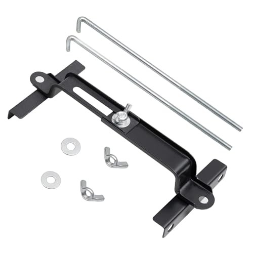 Adjustable Battery Hold Down, Universal Adjustable Battery Crossbar with J