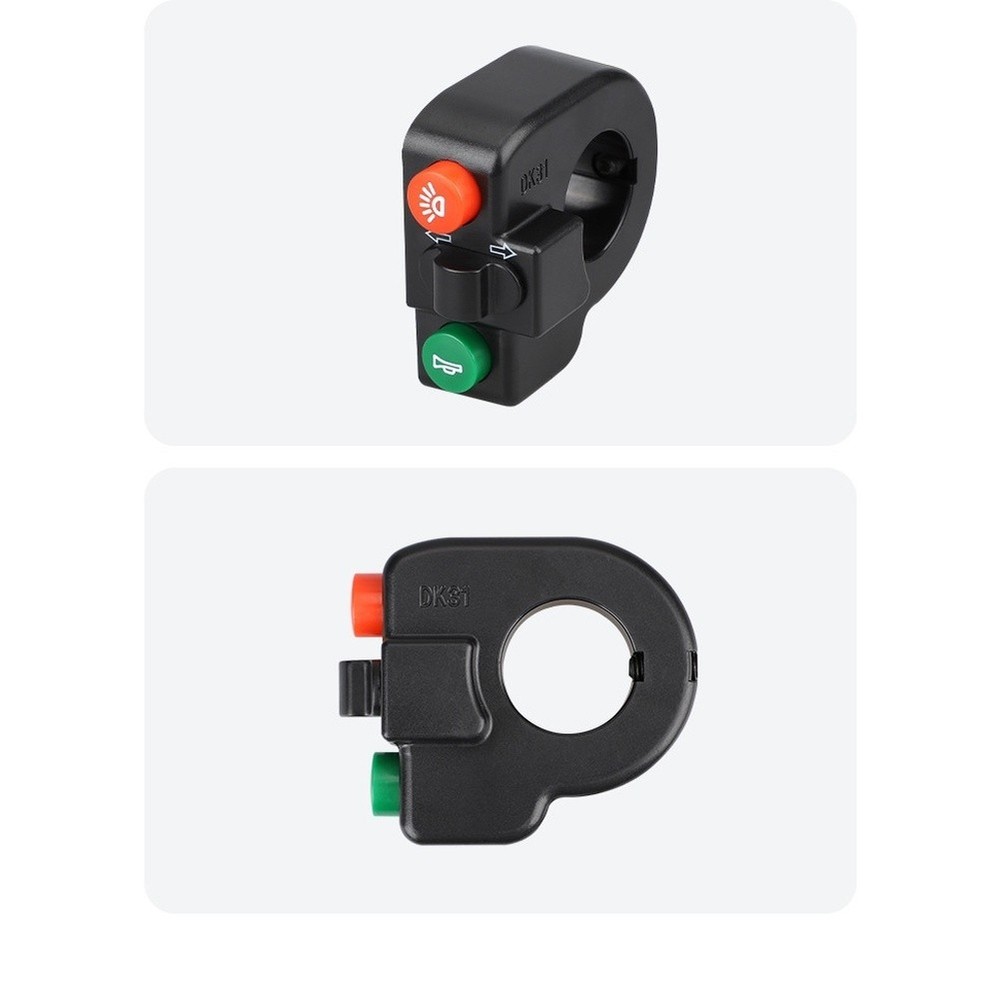 E-Bike Handlebar Switch Easy Mount Standard 22mm Fitting Size