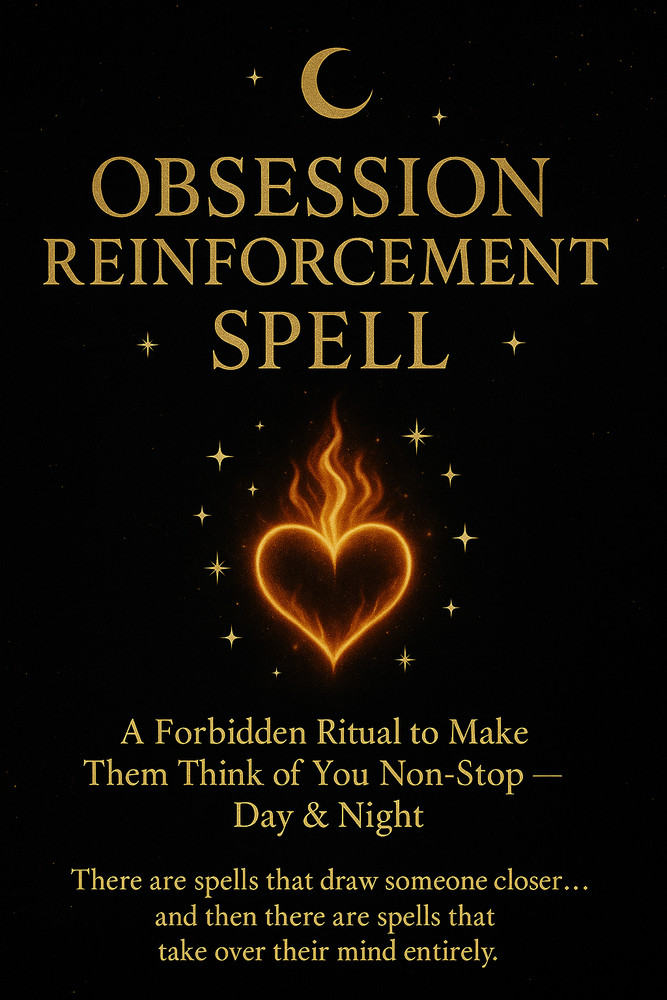 🔥 OBSESSION REINFORCEMENT SPELL