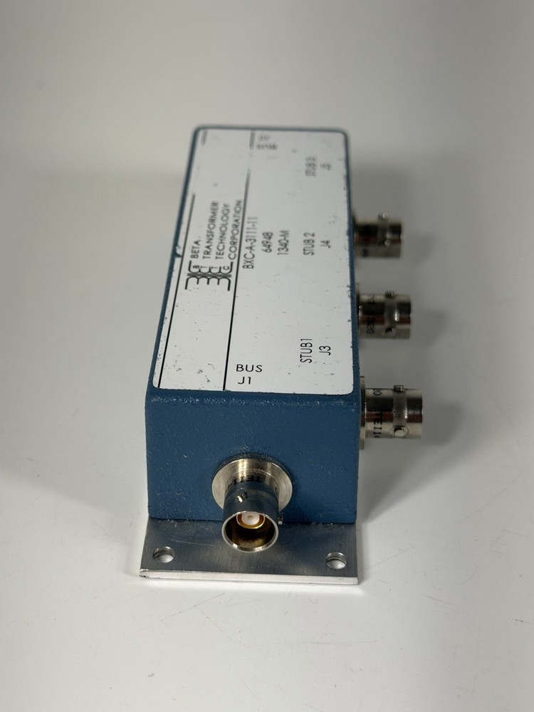 Beta Transformer Technology BXC-A-3111-11 High-Reliability 3-Stub Box Coupler