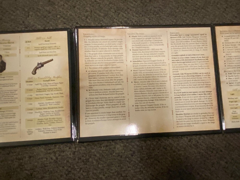 Game Master Screen Age Of Aether