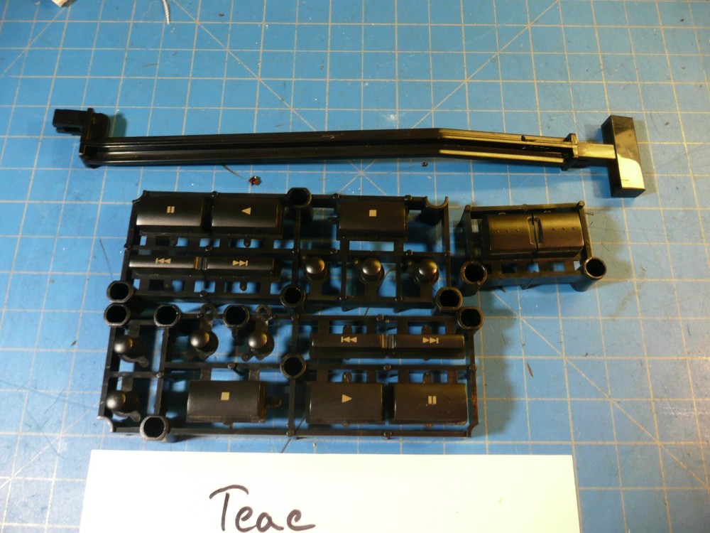 Teac RW-CD22 CD Recorder Replacement Parts Full Set Control Push Buttons