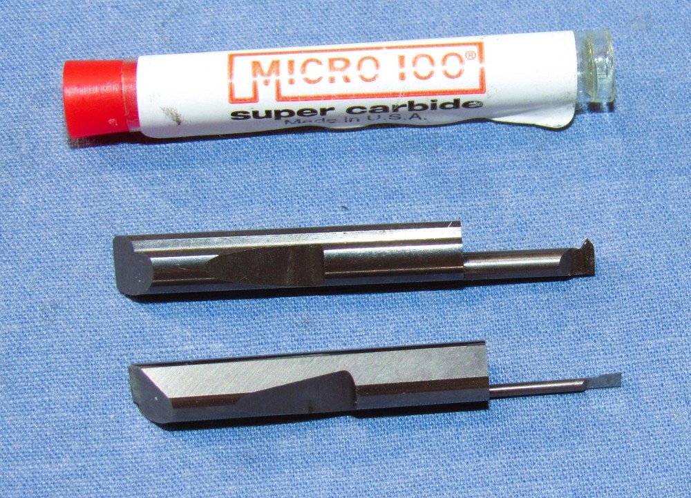 NEW Micro100 Carbide Boring and thread bar 2 pcs lot