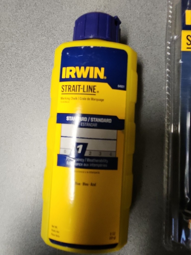 Irwin straight line chalk markers with refills READ DESCRIPTION!