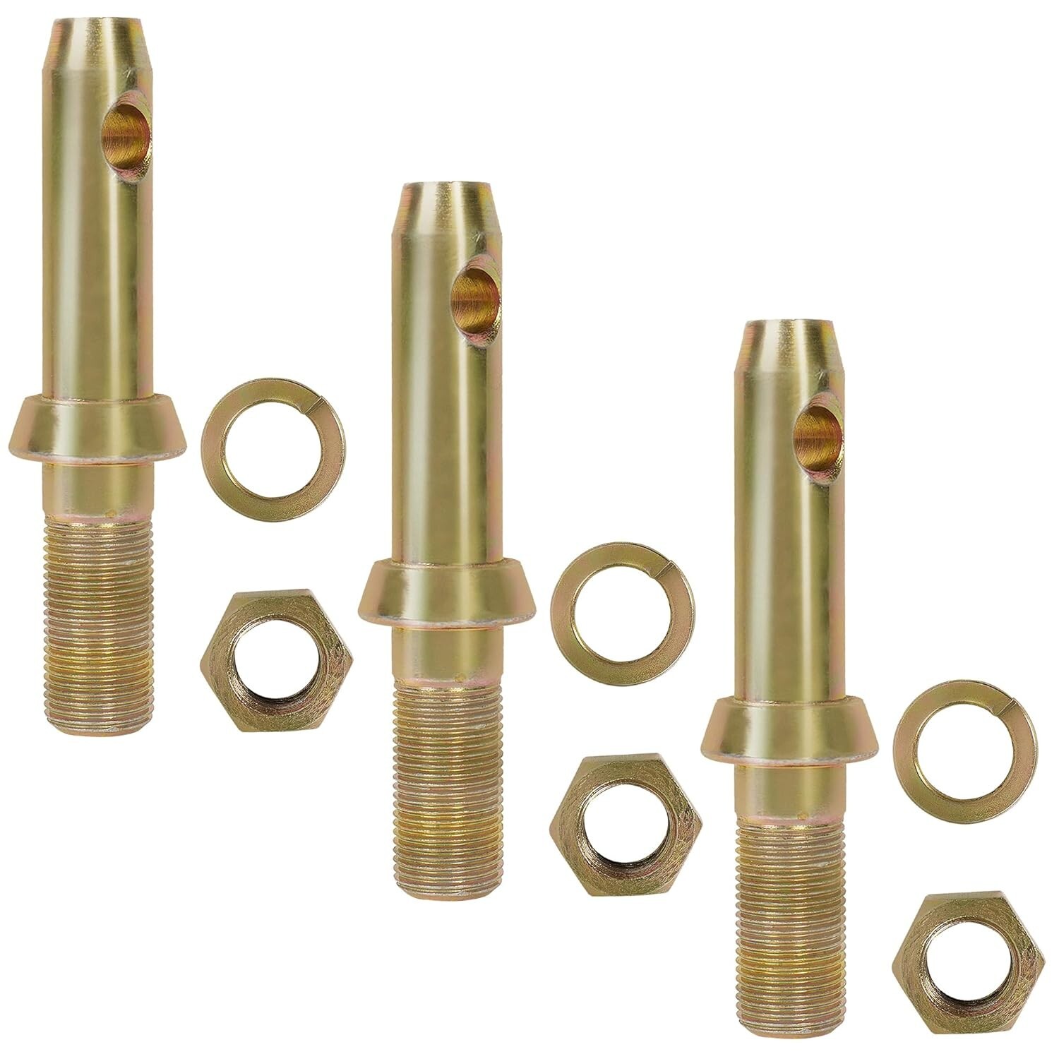 3PK Cat 1 Draw Pin Hitch | 5-1/2" Forged Tractor Pins