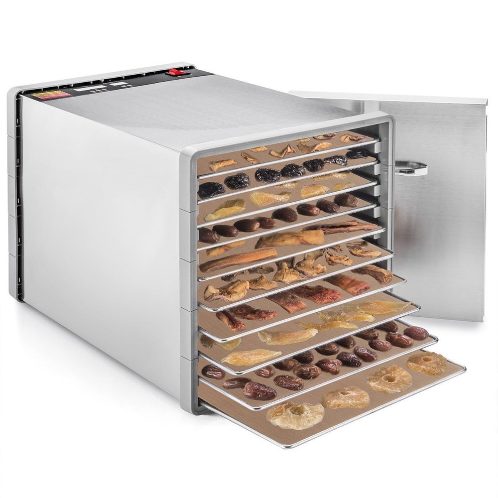 Dehydrator Sheets Jelly Roll Dry Liners PTFE Baking Sheets BBQ Hot Plate Shee...