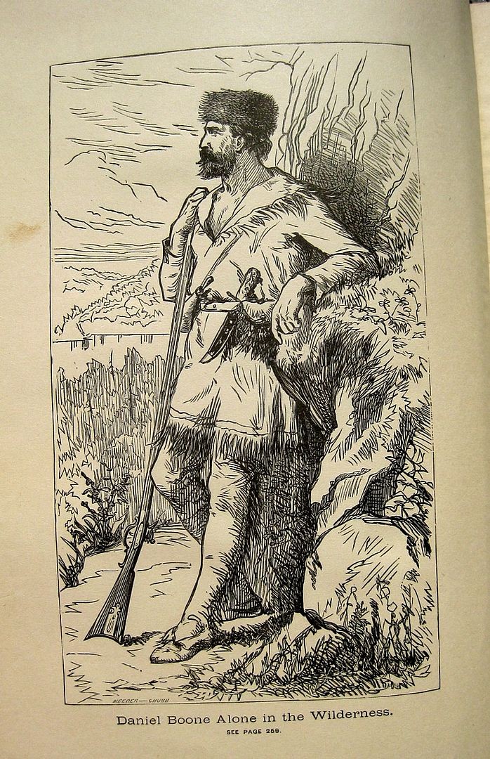 FRONTIER INDIAN WARS OHIO RIVER VALLEY DANIEL BOONE KENTUCKY TENNESSEE MILITARY