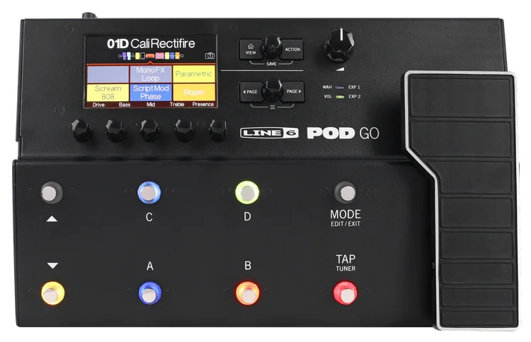 Line 6 POD Go Guitar Multi-effects Floor Processor
