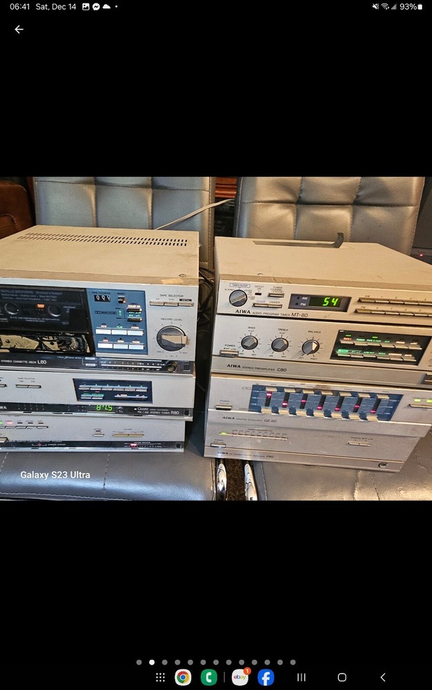 Aiwa Vintage Mini Stereo System