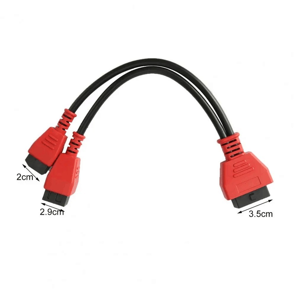 12+8Pin Programming Connector Cable Adaptor MSCHRY128 For Chrysler Autel Maxisys